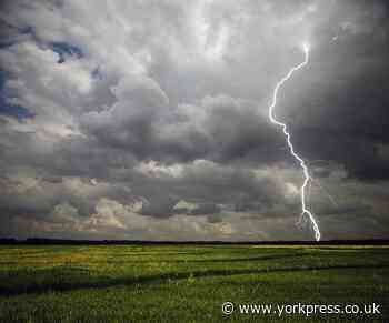 Thunderstorm warning for York
