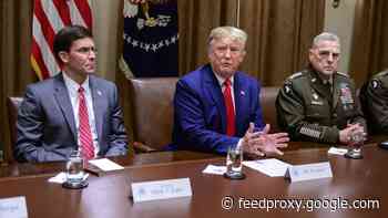 Esper Departure Reports Thin Gruel; End Of Administration Looms