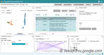 Google open-sources LIT, a toolset for evaluating natural language models