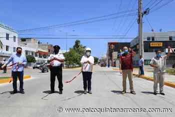 Modernizan calles de la colonia Colosio en Playa del Carmen - Palco Quintanarroense