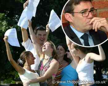 Andy Burnham considering legal action over "unfair" A-level results process