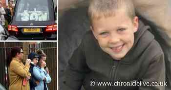 Tears flow at funeral of County Durham boy, 7, with 'heart of gold' who died unexpectedly - Chronicle Live