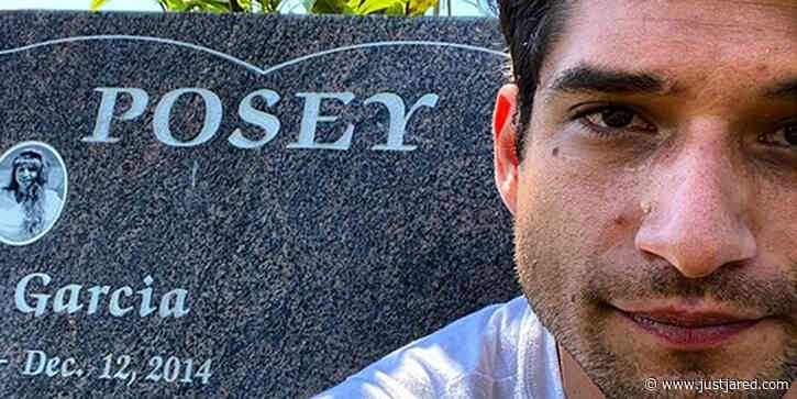 Tyler Posey Visits His Mother's Grave on Her Birthday
