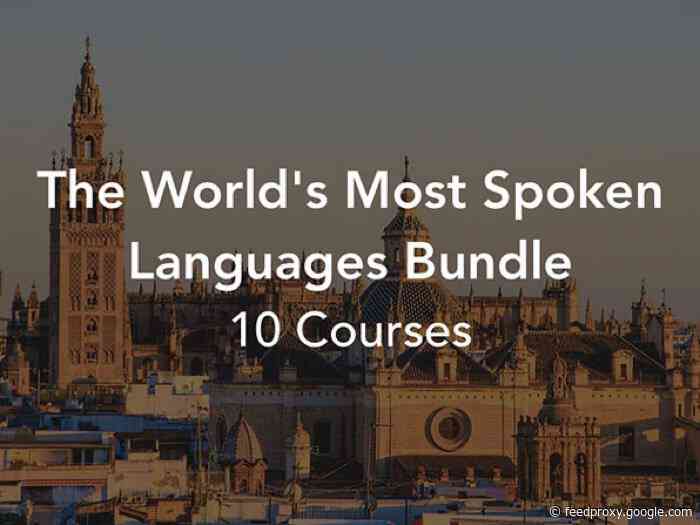 Save 84% on the World’s Most Spoken Languages Bundle