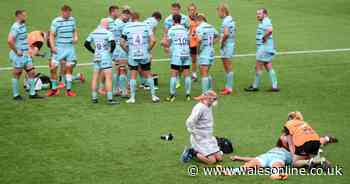 Jonny May left sprawled out on the floor after 'dirty and cheap' red card tackle