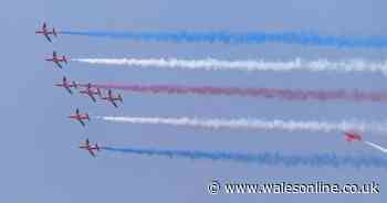 Red Arrows flypast over Cardiff to commemorate VJ Day 2020 cancelled