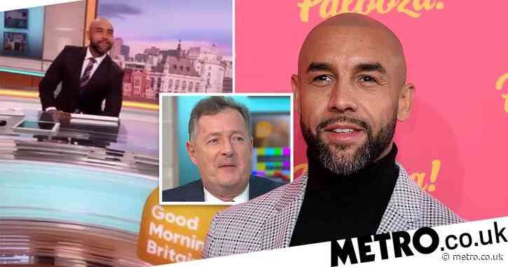 Alex Beresford reveals he’s replacing Piers Morgan as host on Good Morning Britain next week: ‘New presenter incoming’