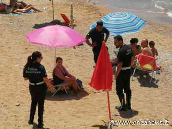 "Castellabate sicura", scattano i controlli sulle spiagge per verificare il distanziamento sociale - ondanews