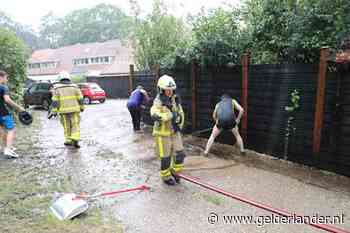 Noodweer boven de Veluwe, Apeldoorn krijgt volle laag