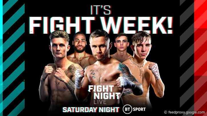 Jeff Afori faces Archie Sharp tonight on Frampton vs. Traynor card