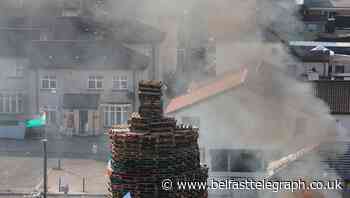 Derry bonfires to be lit as alleged poppy wreath hate crime reported to PSNI
