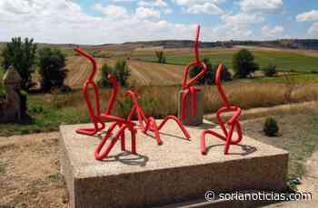 La escultura 'Vida', de Miguel Ángel Sánchez, amplía el museo de Almarail - Soria Noticias