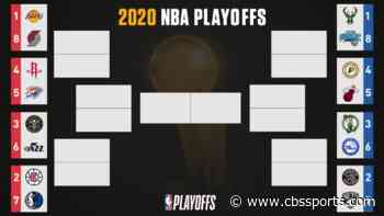 NBA bracket for 2020 Playoffs: First-round matchups, bracket, dates, times, TV info, scores and results