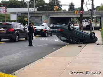 Man, 92, dead after car flips on Manor Road; medical episode suspected - SILive.com