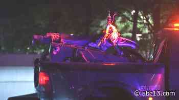 14-year-old ATV rider injured in crash with Houston police cruiser after chase - KTRK-TV