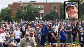 Nearly 2000 attend vigil honouring slain Red Deer doctor - Lethbridge News Now