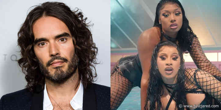 Russell Brand is Slammed After Criticizing Cardi B & Megan Thee Stallion's 'WAP' Music Video