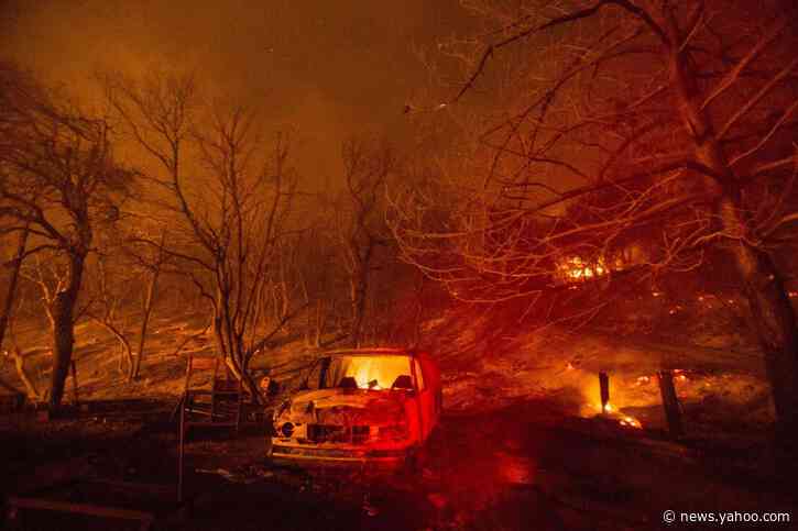 Crews battle wildfires amid brutal heat wave in California