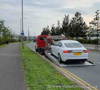 Car seized after driver caught speeding on M60