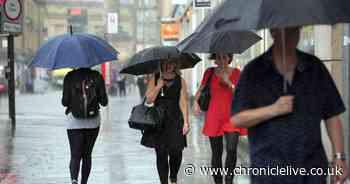 Thunderstorms set to hit the North East as Met Office issues weather warning