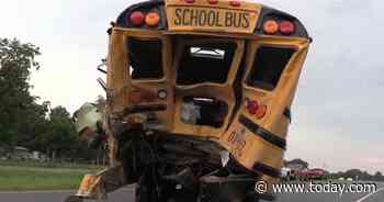 Truck driver, 25, dies after helping free trapped students in school bus crash