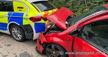 Driver in custody after dramatic police chase