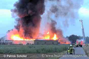 Explosionen bei Lagerhallenbrand - Feuerwehr-Magazin