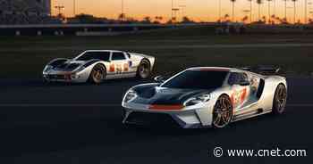 2021 Ford GT Heritage Edition digs into GT40's first Daytona victory     - Roadshow