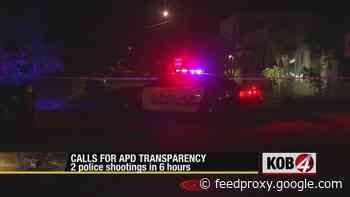 Advocates want more transparency from APD following two police shootings
