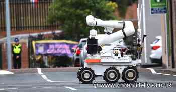 Residents' shock after bomb disposal team carry out explosion in Sunderland