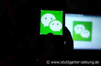 Verbot von Wechat - Eine App wird zum Spielball der Politik - Stuttgarter Zeitung