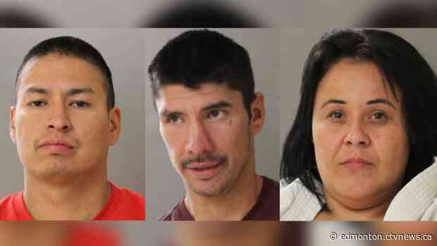 1 arrested, 3 still at large after attempted murder NW of Edmonton