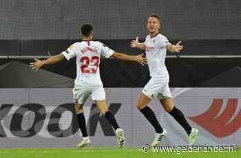 De Jong held van Sevilla na winnende goal in halve finale tegen Manchester United