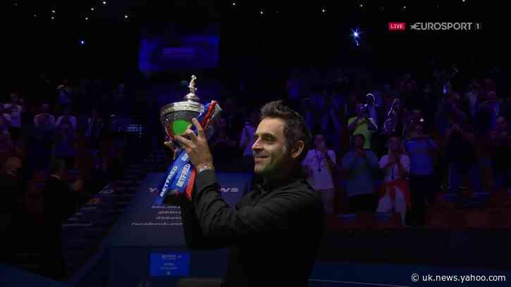 Ronnie O’Sullivan eases past Kyren Wilson to land a sixth world title