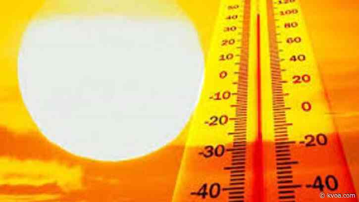 Record heat will die down late in the work week