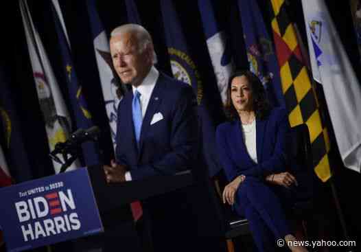 Biden leads Trump by 9 percentage points on eve of Democratic National Convention