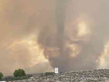 Wildfires in Northern California led to a rare 'firenado' — a fire and tornado combination — that tore through the region