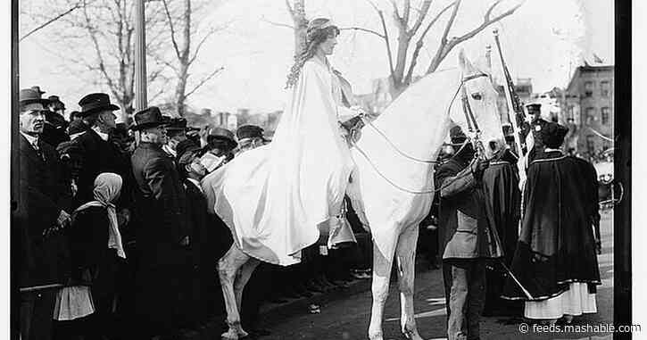 Photos give glimpses into the long struggle to secure women's suffrage