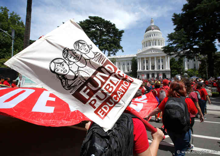 California teachers unions go all in on tax increases