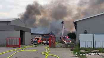 Zwei Millionen Euro Schaden nach Feuer in Lagerhalle in Magdeburg | MDR.DE - MDR