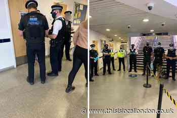 Three arrested at Dartford Station in Met & BTP operation