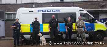 Croydon police praise dogs for community support work