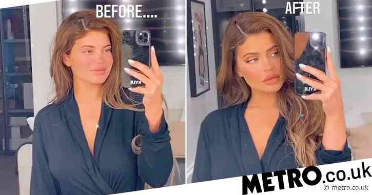 Kylie Jenner proves status as make-up mogul with gorgeous before and after photos