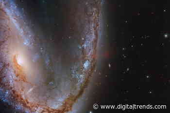 Hubble captures an irregular galaxy shaped by an epic supernova explosion