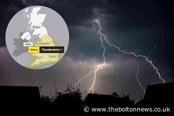 WEATHER WARNING for thunderstorms extended to North West