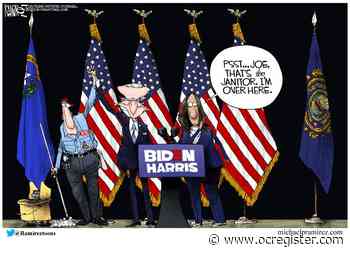 Joe Biden and Kamala Harris: Political Cartoons