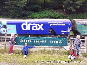 Campaigners stage peaceful protests to denounce power station