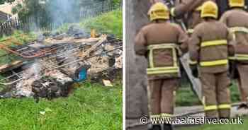 Anti-social behaviour in North Belfast condemned as fire service attend to area - Belfast Live