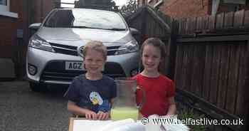 South Belfast siblings raise over £200 with lemonade stand for Lebanon - Belfast Live