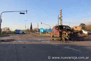 Buenos Aires: Tres heridos tras un impactante choque - Nueva Rioja